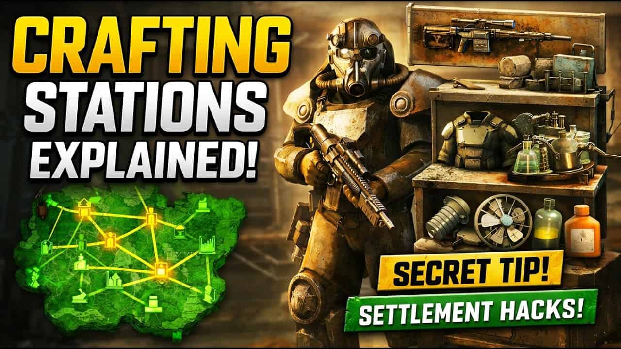 Fallout 4 Crafting Stations The Ultimate Setup Guide Image