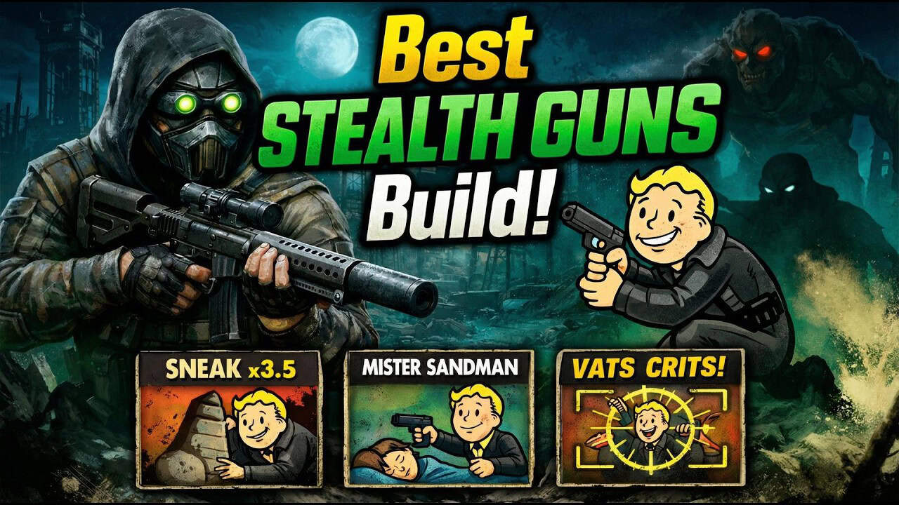 Fallout 4 Best Perks The Ultimate Stealth Guns Build