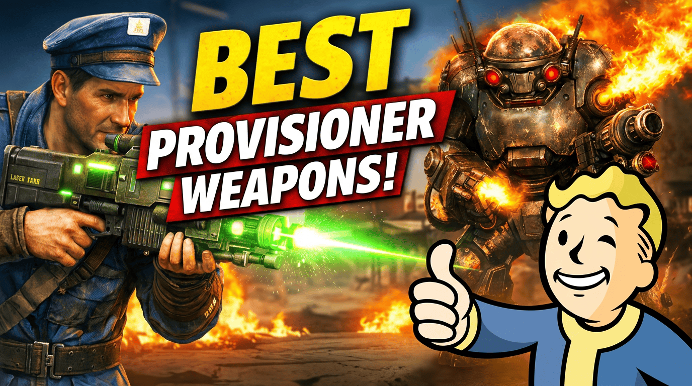 The Best Weapons to Give Provisioners in Fallout 4 (Most Players Get This Wrong)
